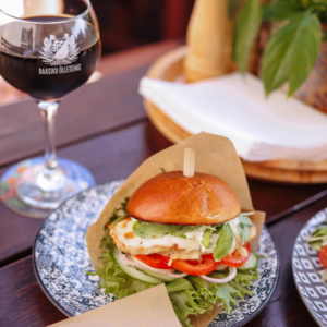 Halloumi Burger (V)
