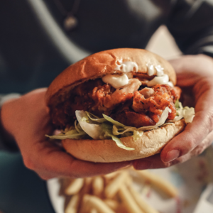 Vegan Chicken Burger