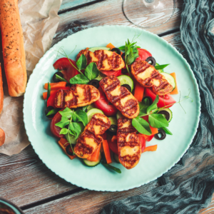 Halloumi Pitta (V)