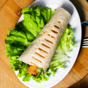 Halloumi Wrap (V)